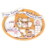 Baby's Room Christmas Ornament - Pink (image for) Baby's Room Christmas Ornament - Pink